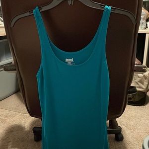 Teal tank top